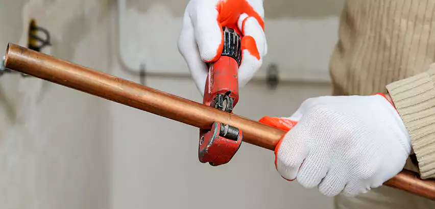 Temporary Copper Pipe Repair Waterbury, CT