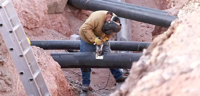 Cast Iron Sewer Pipe Replacement in Waterbury