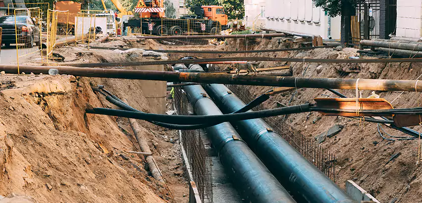 Underground Sprinkler Pipe Repair in Waterbury, CT
